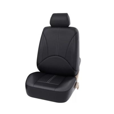 China Durable Car Accessories Classic Single Leather PU Car Seat Cover Universal Fit For Most Cars for sale