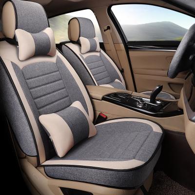 China Car Accessories Durable Automotive Seat Covers Full Surrounded 5 Seats Seat Protector Universal Fit Cars, Trucks And SUVs for sale