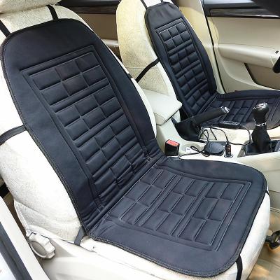 China Portable Winter Car Warm Cushion Heated Universal 12V Auto Seat Heater Warmer Non-Slip Soft Comfortable Fit for sale