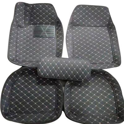 China Durable Leather Car Floor Protection Mats XPE Waterproof Car Floor Mat for sale