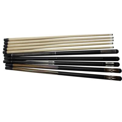 China Handcrafted British Carbon Fiber Billiard Cue Shaft From China Supplier For Billiards Sport Black Steel Technology for sale