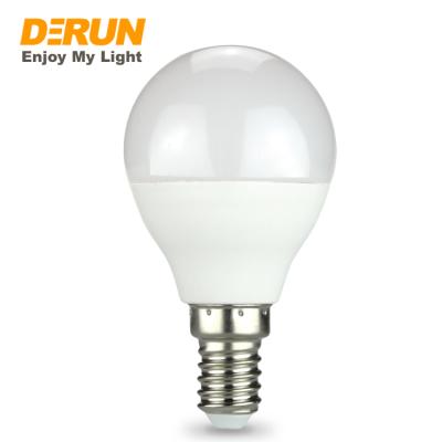 China Residential led bulb globe 6W 480lumen 270 degree 2W 4W 6W E27 E14 led bulb globe, LED-G45 for sale