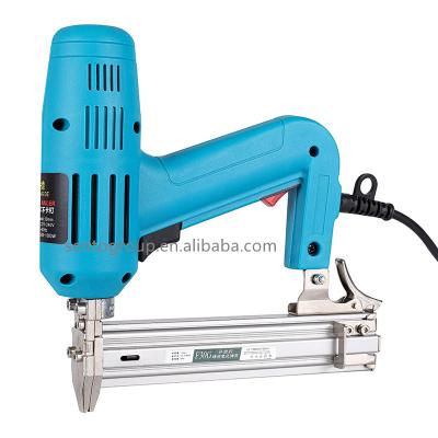 China 220V Dual Purpose Electric Nail Gun Framing Tacker and Stapler Furniture F30 Staple Gun 2400W Adjustable Resistance Woodworking Tool XTYCR12025 for sale