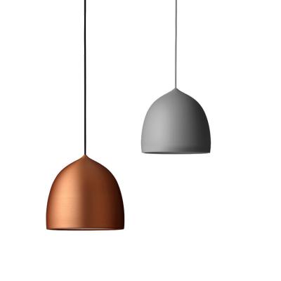 China Modern ECOJAS 9936P/L E27 Modern Gray White Black Mounted Pendant Lamp Gold Iron And Aluminum Hanging Light For Office Dining Room for sale