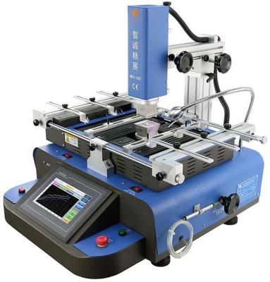 China WDS580 hot air Soldering Rework Station with PLC Temperature Control and IR heater for sale