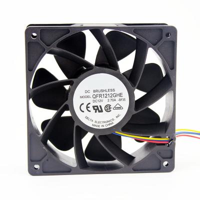 China Other High Powerful Large CFM Air Flow Axial Fan 120*120*38mm DC Brushless Fan for sale