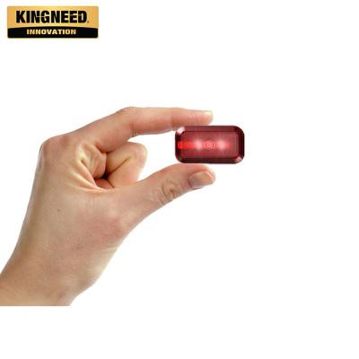 China Smallest Gps Tracker Light KINGNEED T630 Gps Tracker Bike Sticker Modern Waterproof SOS Light Small Mini Size With Led Red for sale