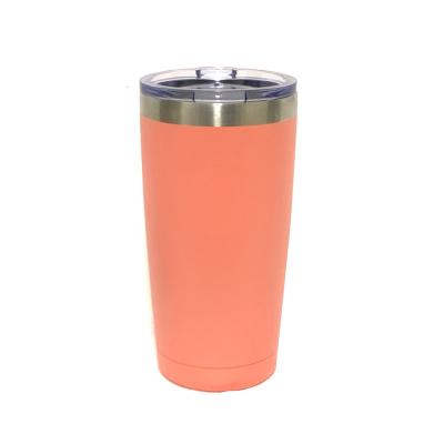 China Viable Wholesale Portable Custom Logo Stainless Steel Coffee Cup Mug Insulated Car Use Handle Bottle for sale