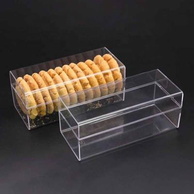 China Recycled Stain Plastic Box Clear Case Materials Manufacturer For Packaging Clear Plastic Gift Box Display for sale