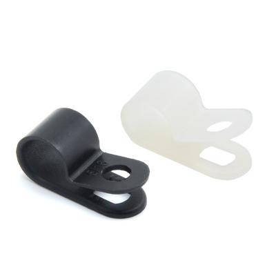 China Plastic Repair 1/2 Inch R Type Plastic Clamp for sale