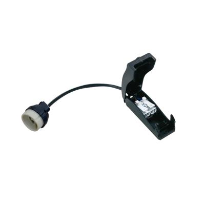 China Ceramic Screw VDE GU10 Lamp Holder With Connector Junction Box Bracket for sale