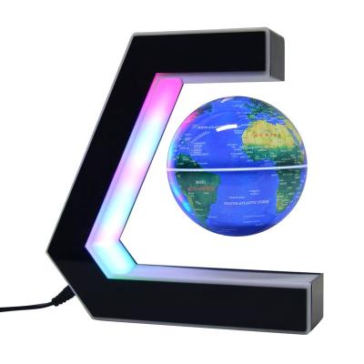 China Barber Shop 2022 New Design Magnetic Floating Globe for Desktop Decoration and Gift for sale