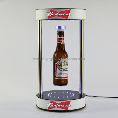 China Modern High Tech Magic Advertising Budweiser Bottle Floating Display for sale