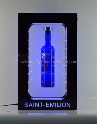 China The levitation and rotation in the sky of 2015 new advertising ideas, rotation and levitation lead the acrylics beer bottle display rack for sale