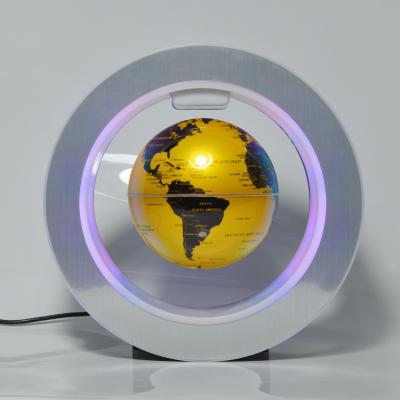 China China Rotating Magnetic Factory Custom Design High Quality New Premium Gift World Floating Globe ABS+ Acrylics Fashion Material for sale