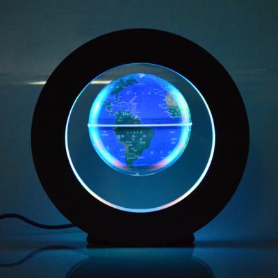 China Levitating and spinning in the air toy world globe, unique teacher globe gift, magnetic rotating display for sale