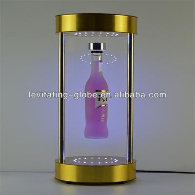 China Levitation and Rotating Product Idea 2014 New! Hot Rotary Floating Bottle Display , Levitating Acrylics Exhibitor for sale