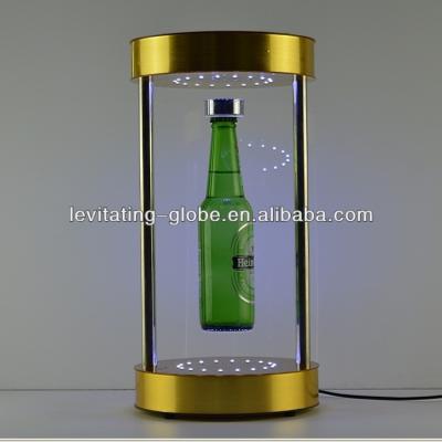 China Levitation and new rotating product 2014! Magnetic Levitation Bottle Display, Acrylics Levitation Exhibitor for sale