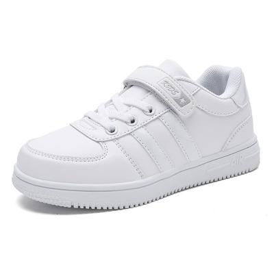 China Wholesale Kids School Sports Sneakers White Boys Girls Breathable School Sneakers for sale