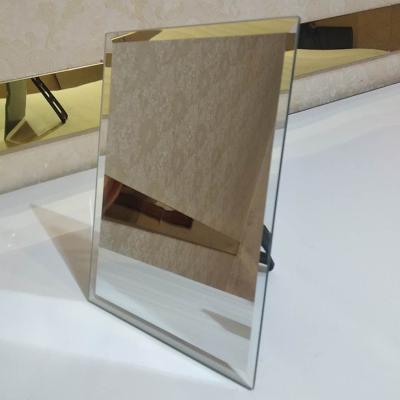 China Minimalist Simple Cosmetic Makeup HD Desktop Mirror Table Portable Standing Mirror for sale