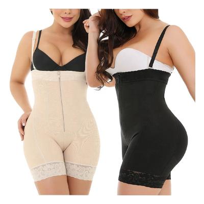 China Wholesale Hot Sale Women Shapewear Breathable Seamless Zipper Plus Size Shapers for sale