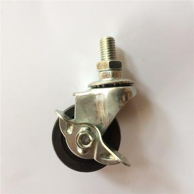 China M10 M12 Sewing Machine Caster Wheel For Sewing Machine With Side Brake for sale