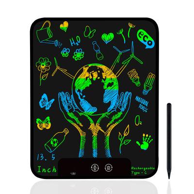 China Aoolif Manufacturer 13.5inch High Quality Full Page Self Adhesive LCD Writing Tablet for Kids for sale