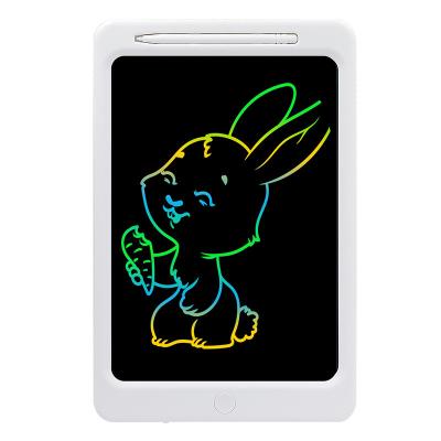 China Factory Price 12inch Self-adhesive LCD Display Suction Tablet Highlight Magnetic Drawing Board Toy Led Children Writing Tablet for sale