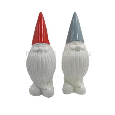 China Europe Garden Figurines Gift Wholesale Unpainted Polyresin Gnomes for sale