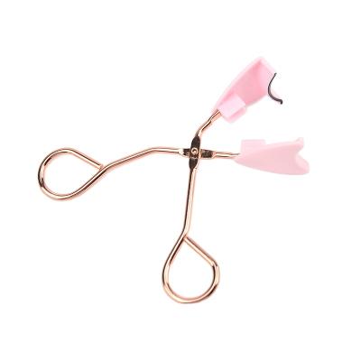 China With Factory Instructions Hot Selling Stainless Steel Customization Popular Pink Wide Eyelash Curler for sale