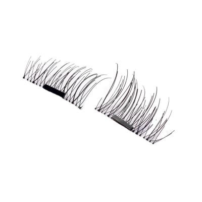 China New 2021 Reusable Portable Premium Durable Material Curling False False Eyelashes Magnetic for sale