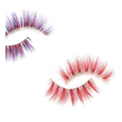 China Soft Lightweight Wholesale Soft Mink Strip Mink Eyelashes Tapered Good Quality for sale