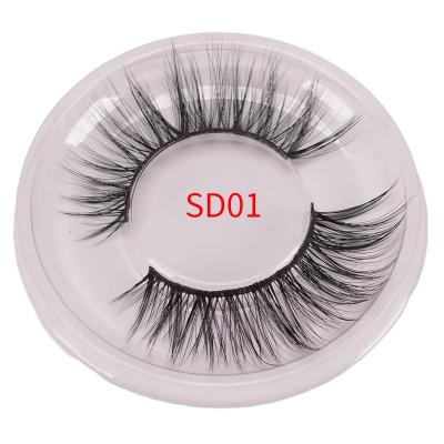 China Newest Design Manufacturer Wholesale 16mm 25mm Soft New Arrival Manufacturer's Latest Faux Mink Eyelash for sale