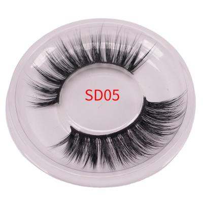 China China Popular Wholesale Popular Black Mink Eyelash Hand Made Fake Good Quality for sale