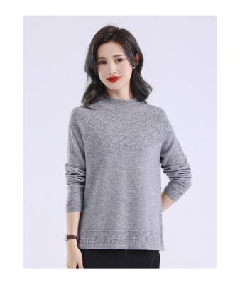 China New Promotion Anti-wrinkle Pure Merino Wool Custom Knitted Manufacturers Sweater Wholesale for sale