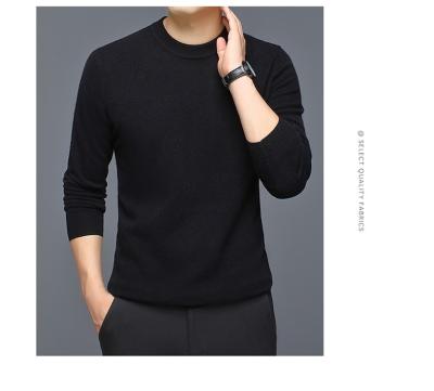 China Wholesale Anti-Wrinkle Woolen Winter Knitted Male Sweaters Latest Designs For Men for sale