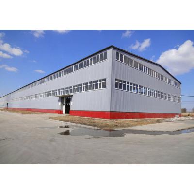 China Steel Structure Building 3D Model Design Online Technical Safe Durable Cheap Modern Prefab Steel Structure Support Workshop for sale