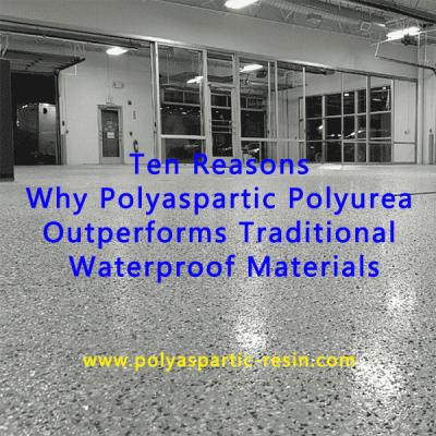 China Ten Reasons Why Polyaspartic Polyurea Outperforms Traditional Waterproof Materials for sale