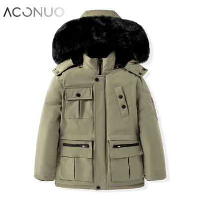 China Anti-wrinkle YAJIANUO factory OEM ODM services custom boy kid jackets coat supplier manufactures kids parka clothing factories in china for sale