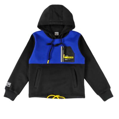 China YAJIANUO factory custom anti-pilling print boys' hoodies elastic band pocket winter baby boy rope hoodies for sale