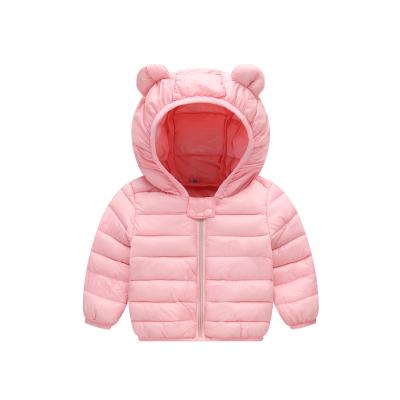 China YAJIANUO Custom Lightweight Windproof Down Coat Newborn Baby Winter Jackets For Baby for sale