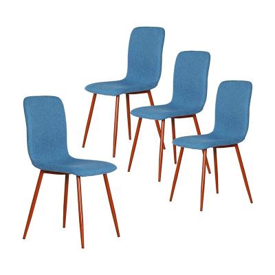 China Textile Upholstered Arm Chair Carver Modern Textile Dining Chairs for sale