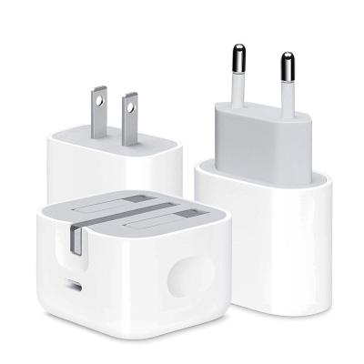 China EU 18W 20w Power Charger Travel Charging Charging Adapter 2022 UK USA Palladium Cable Mobile Phones and Computers For Iphone 11 12 13 for sale