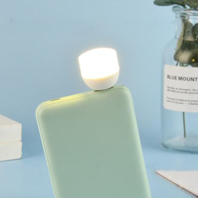 China Usb Charging Factory Price LED Eye Protection Reading Small Round Light Night Light for sale