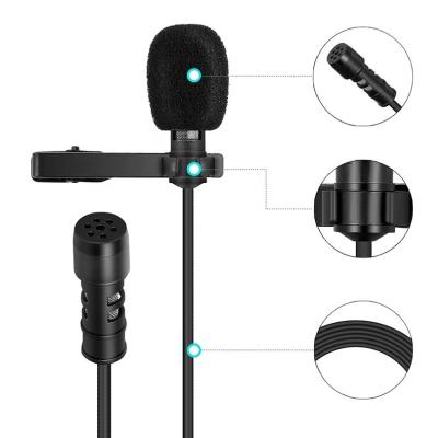 China High Quality Lavalier Microphone Handheld Small Main Microphone Professional UHF Lavalier Wireless Lapel Microphone for sale