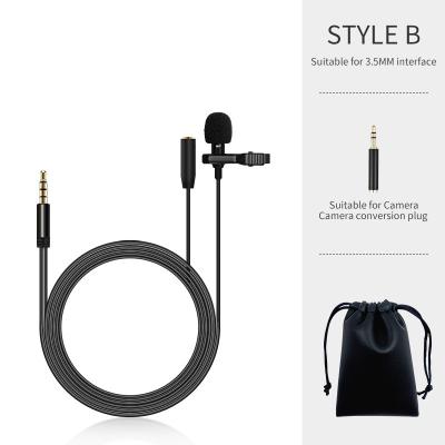 China Headset Microphone BAYATU Wholesale 3.5mm Digital Webcam Streaming Link Mic Mini Corbatero Para celular condensador de Para de solapa for sale