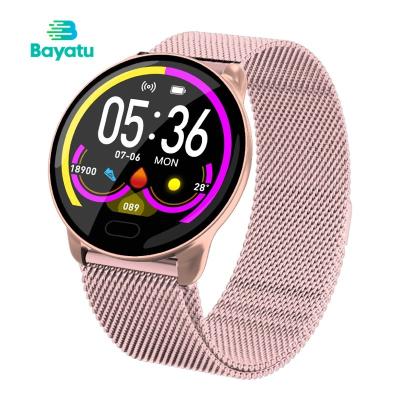 China 2021 New Year Gift 3G Custom Support Blood Oxygen Round D-Shape Display IP68 Waterproof Smart Watch K9 for sale