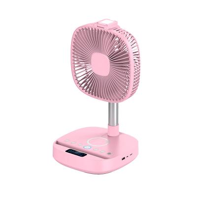 China 2021 Hotel Air Cooling Fan Portable Folding USB Rechargeable High Quality Stand Tower Fan for Office and Home for sale