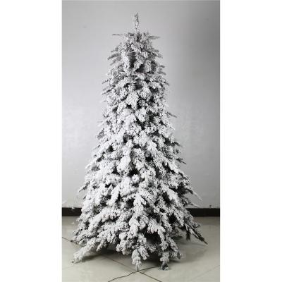 China Popular High Quality Assembled Christmas Tree Home Decoration PVC 210cm Spiral Christmas Tree Artificial White Christmas Tree for sale