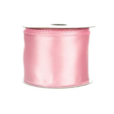 China Factory Direct Fashionable Custom 6.3Cm Birthday Decoration Bun Ribbon Gift Wrapping Ribbon Polyester Ribbon Roll Viable for sale